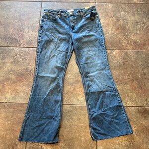 Kut from the Kloth Dark Blue Flare Jeans